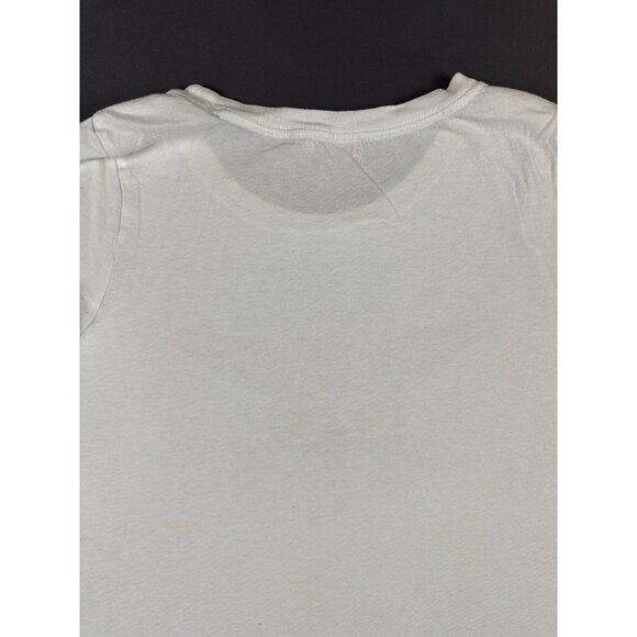 Juicy Couture Y2K XL White Shirt Womens Streetwear Hype Designer Art Tee - Picture 9 of 11